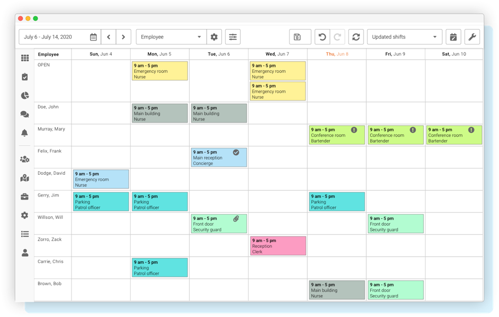 The Power of Visual Scheduling Systems