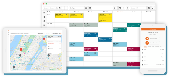 Celayix Scheduling Software Interface