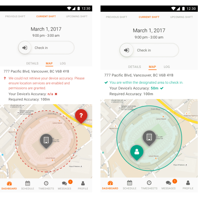 geofencing scenarios