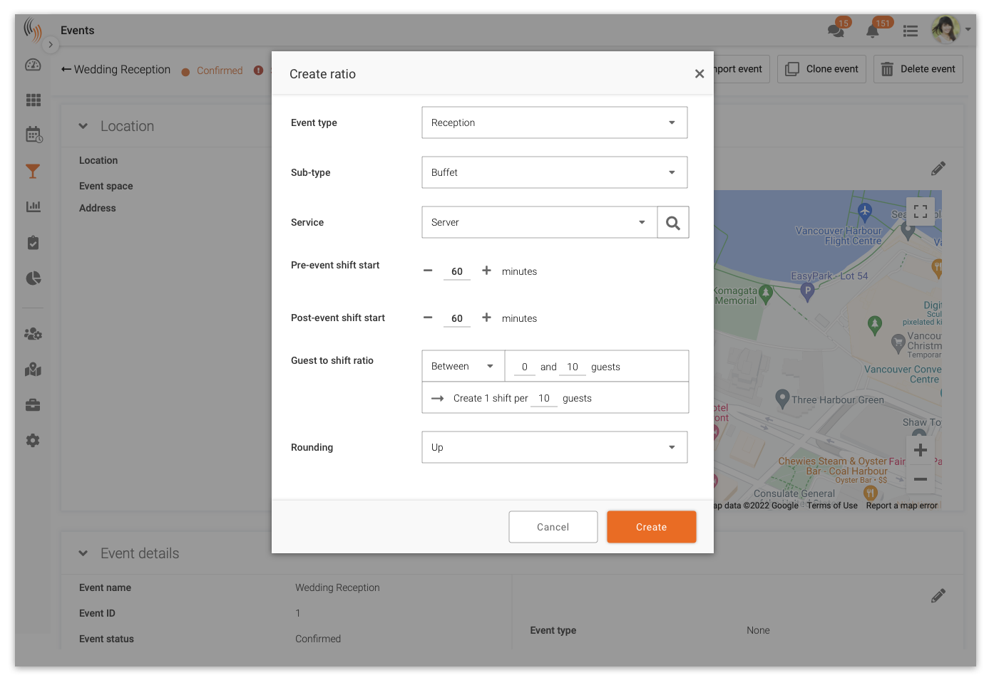 Celayix ratio module for workforce management