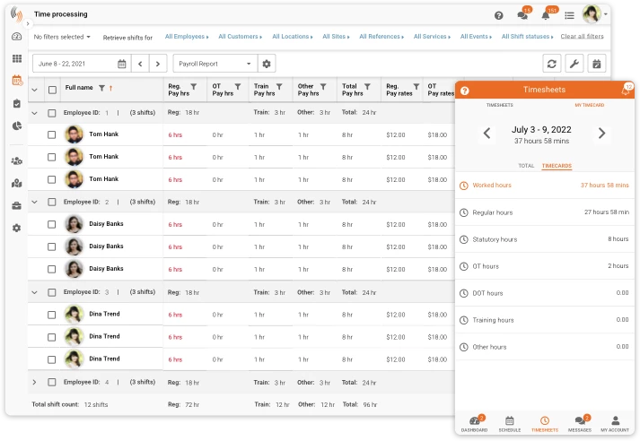 Celayix Time collection platform