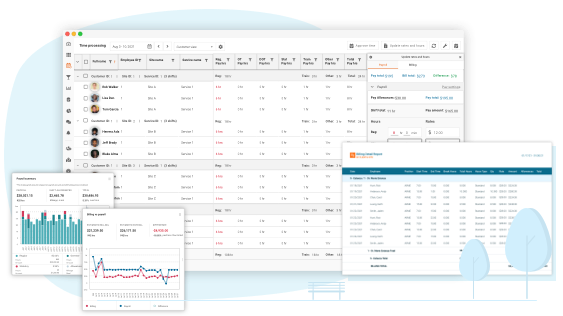 payroll reporting for employee scheduling software