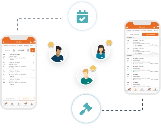 automated employee scheduling for hospitality