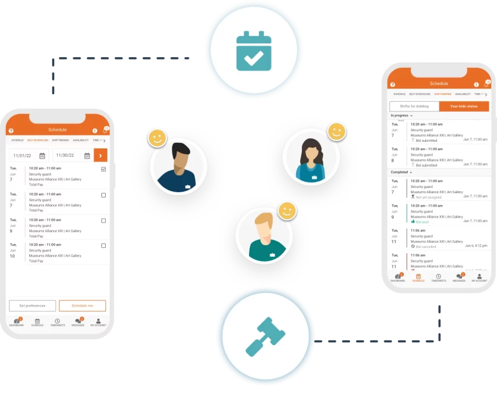 automated scheduling for hotels and hospitality