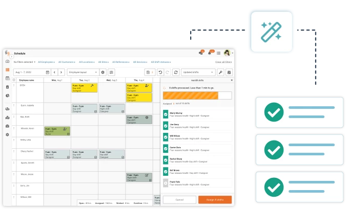 how to create an employee schedule