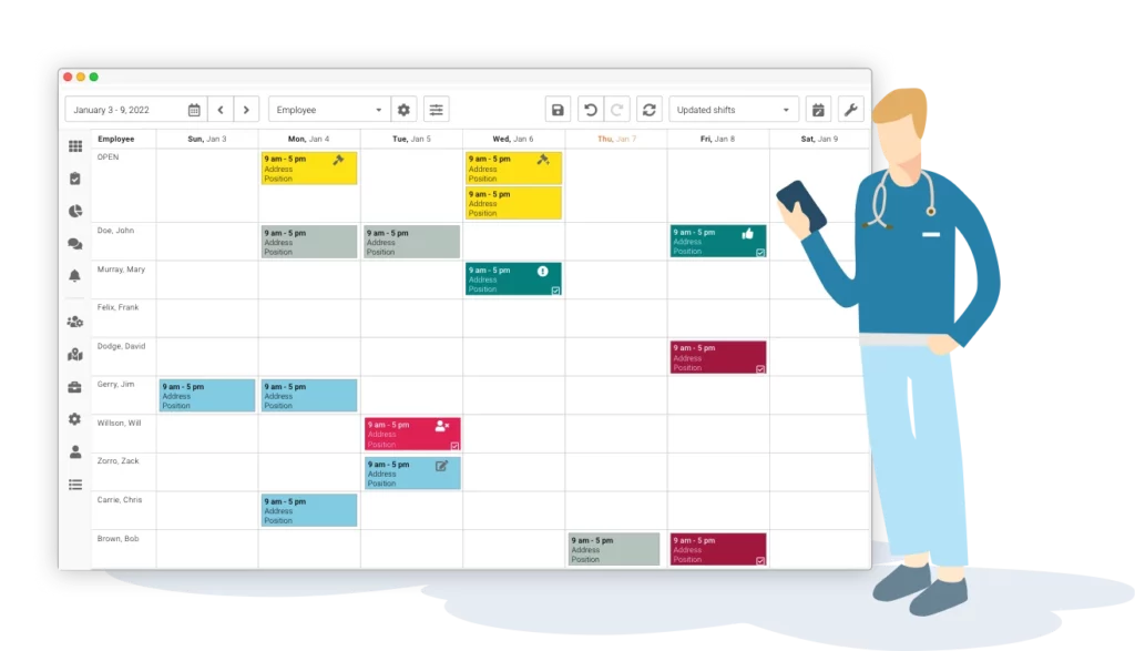 caregiver scheduling