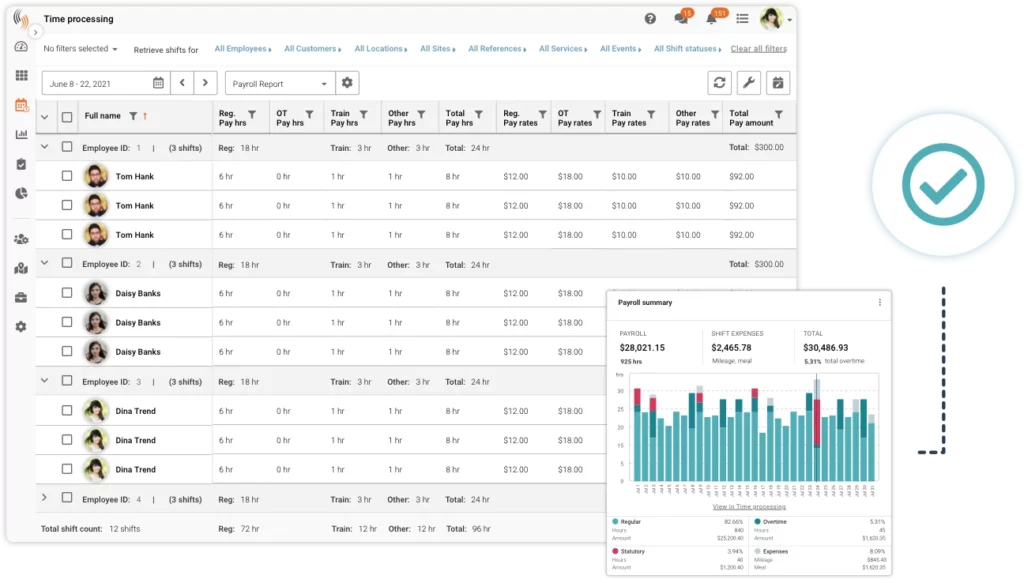 Celayix Time Tracking