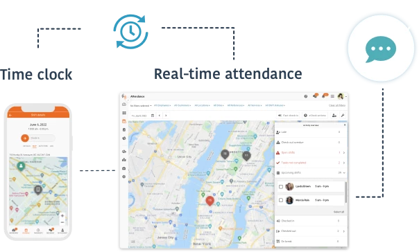 attendance tracking for library employees