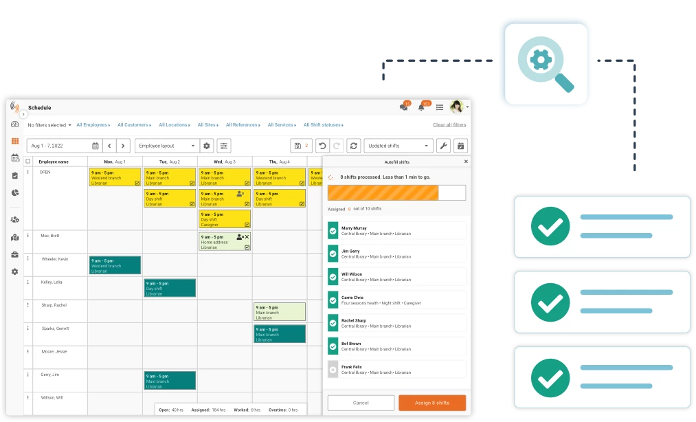 employee scheduling software