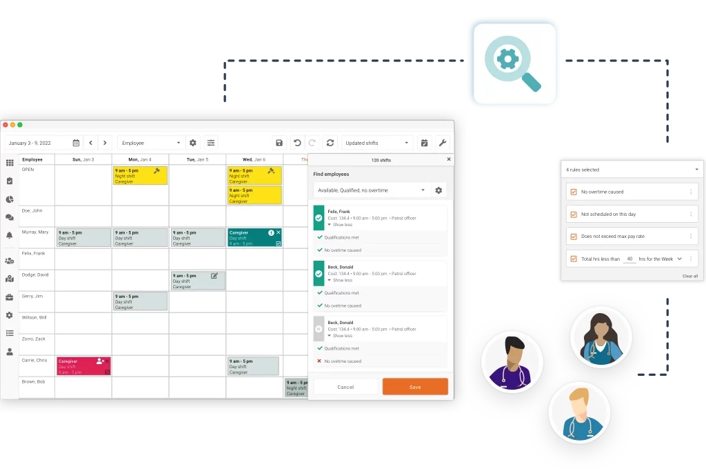 using workforce management software to distribute overtime fairly