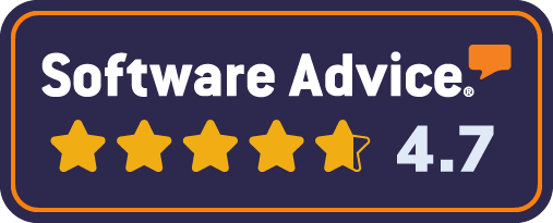 Software Advice stars rating badge