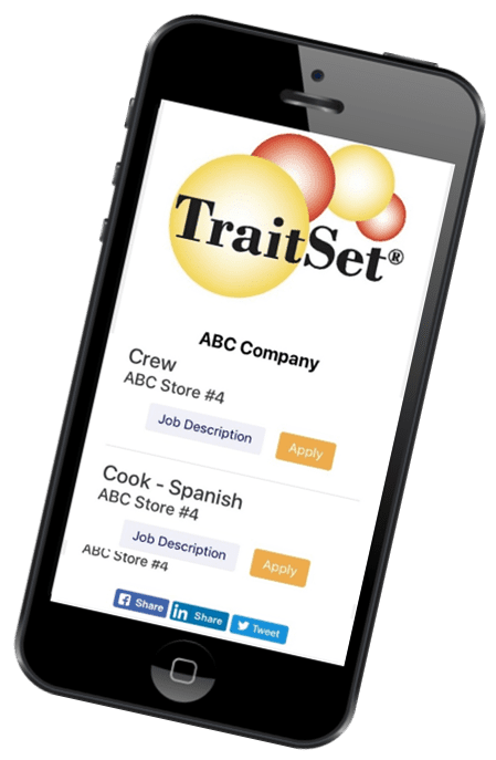 Celayix Partner Traitset Mobile App