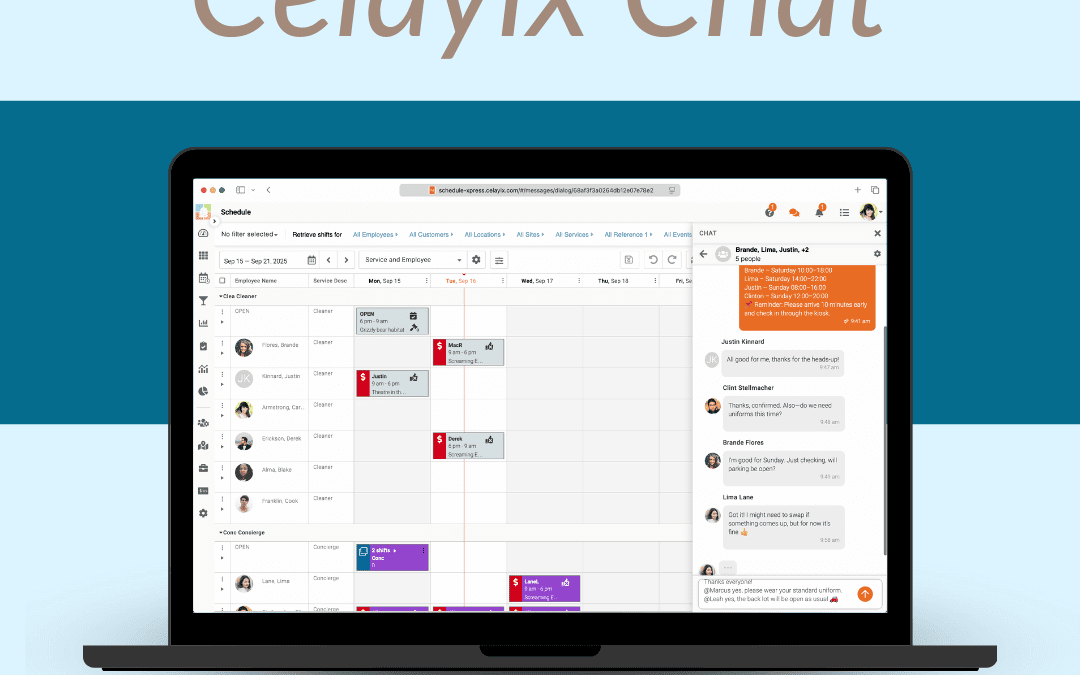 Celayix Chat Mockup